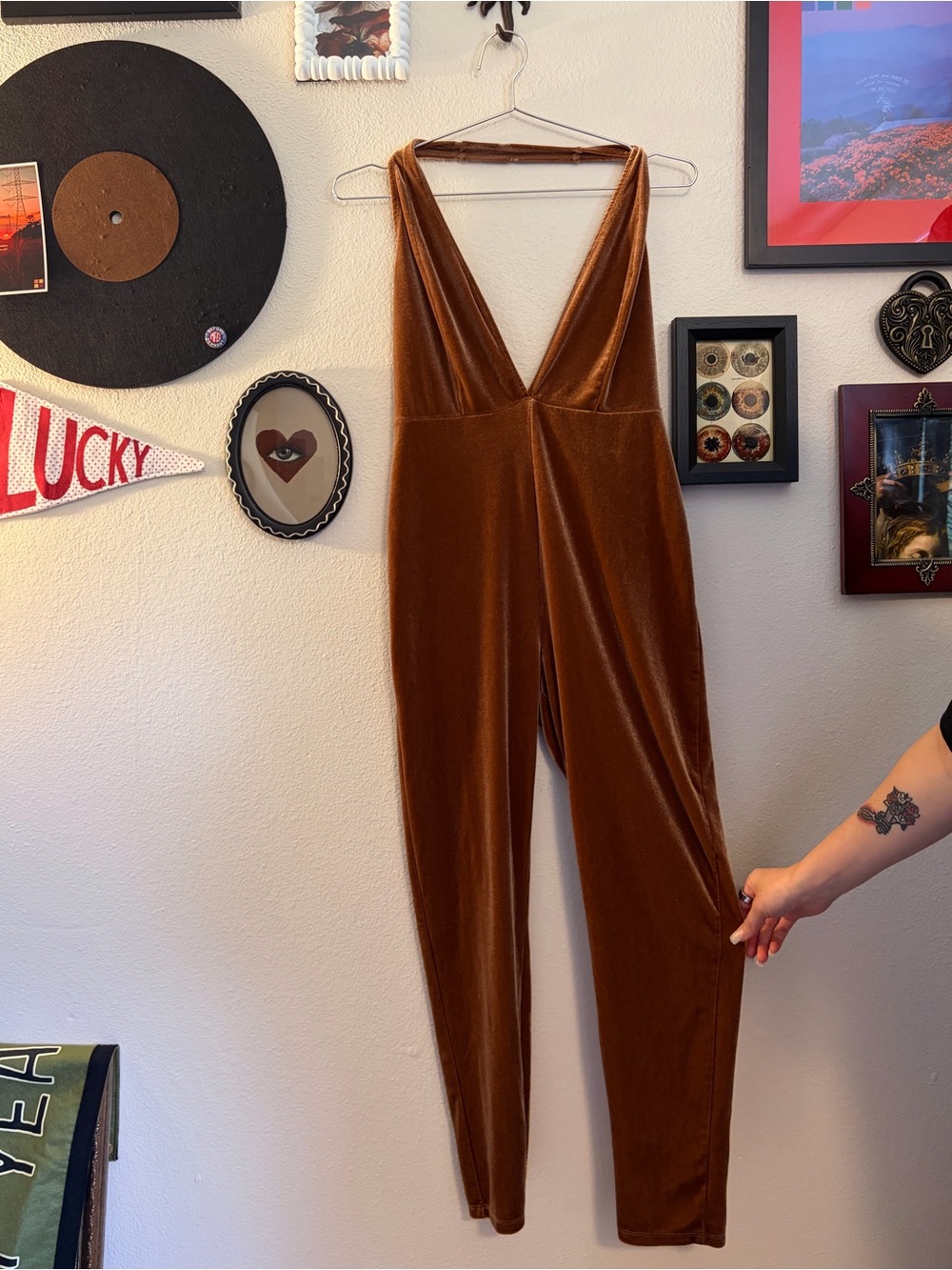 Bozzolo Velvet Jumpsuit